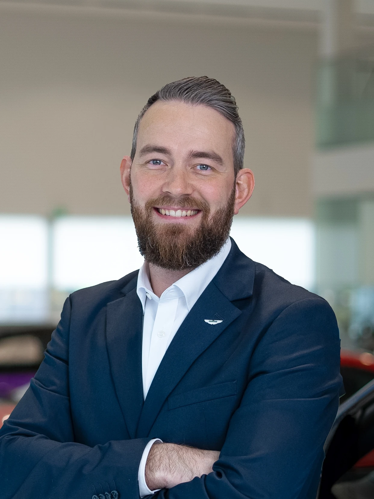 Aston Martin Mitarbeiter Eric Wirth