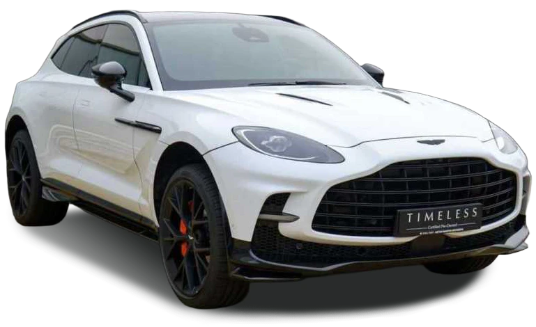Das Bild zeigt ein Aston Martin 707, Modell V12620 von vorne rechts (Beifahrerseite), ohne Hintergrund