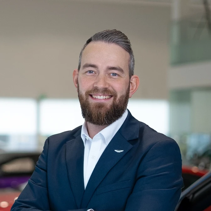 Aston Martin Mitarbeiter Eric Wirth